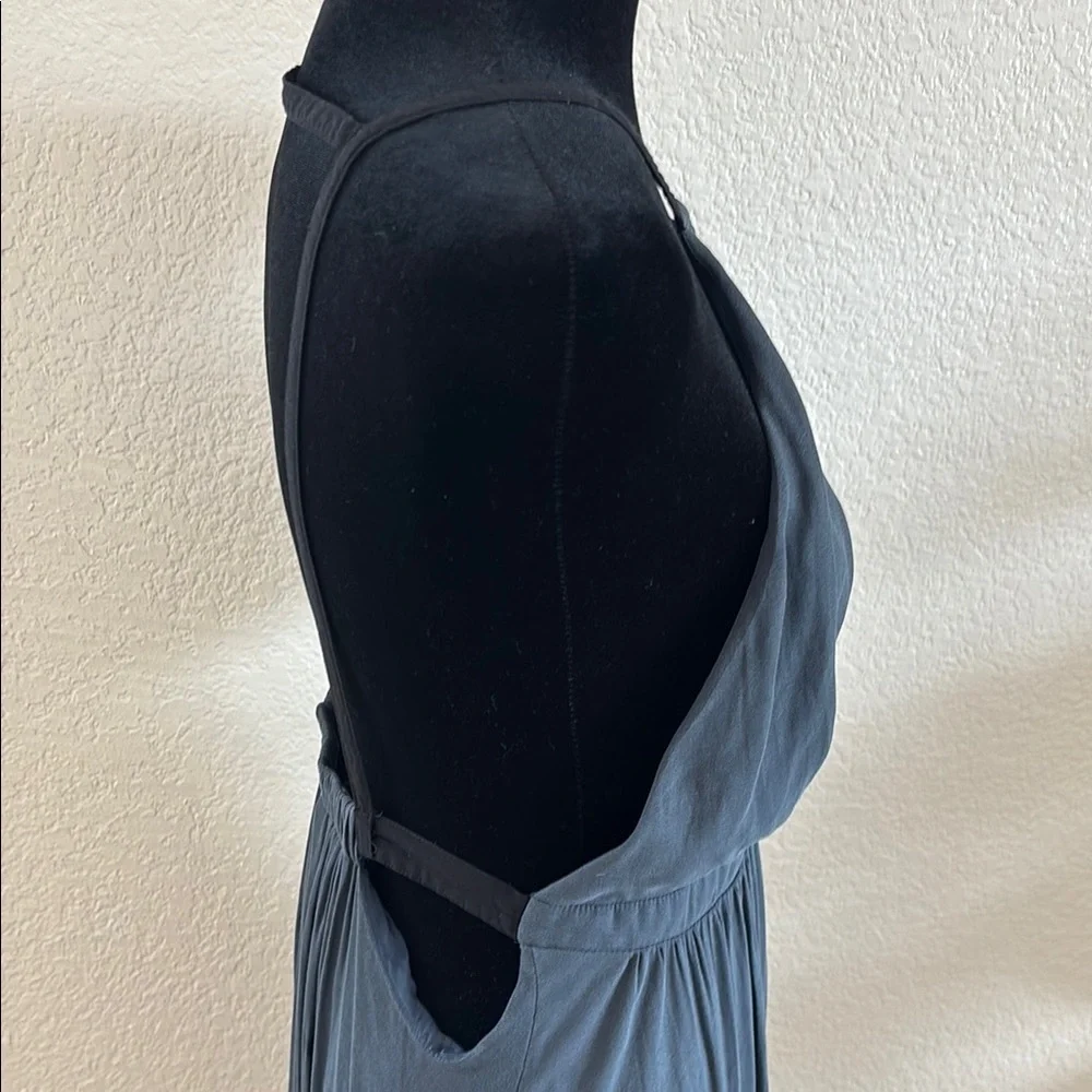 Free People Caught In The Moment T-Strap Chiffon Halter Maxi Dress 0136 - Picture 5 of 11